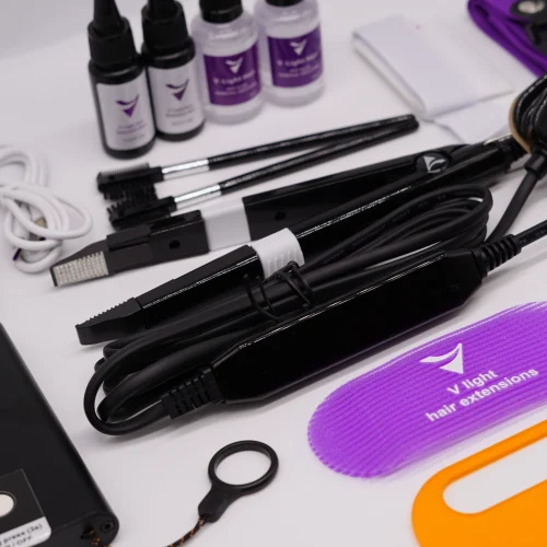 V Light Hair Extension Course Kit